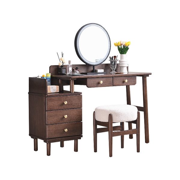 Nordic Style Solid Wood Dressing Table