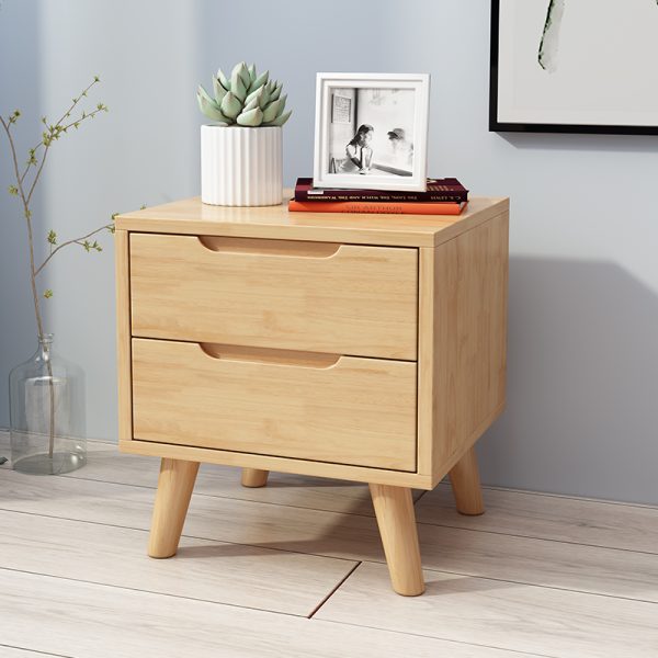 ​Modern Solid Wood Nightstands – Stylish & Functional