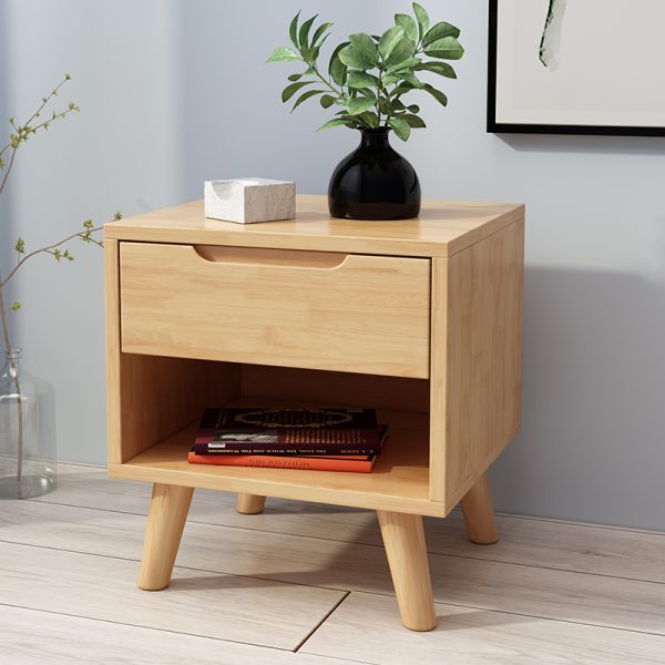 ​Modern Solid Wood Nightstands – Stylish & Functional