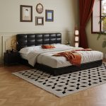 Modern Minimalist Solid Wood Bed Frame