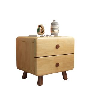 Solid Wood Children's Nightstand