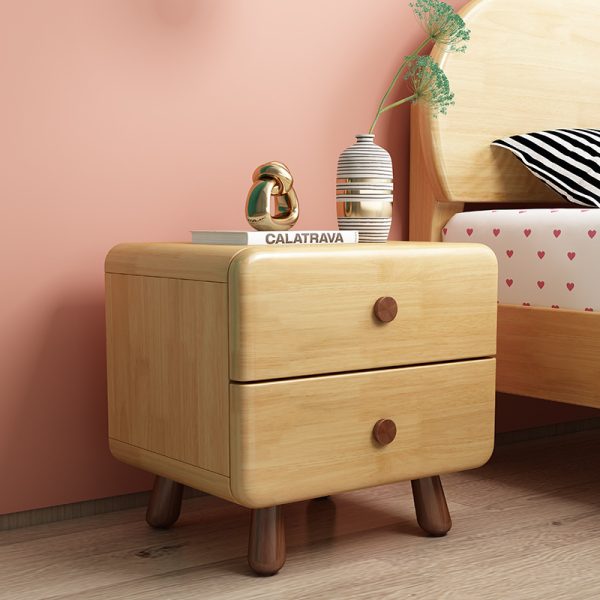 Solid Wood Children's Nightstand