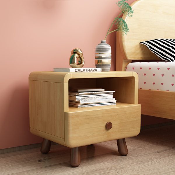 Solid Wood Children's Nightstand