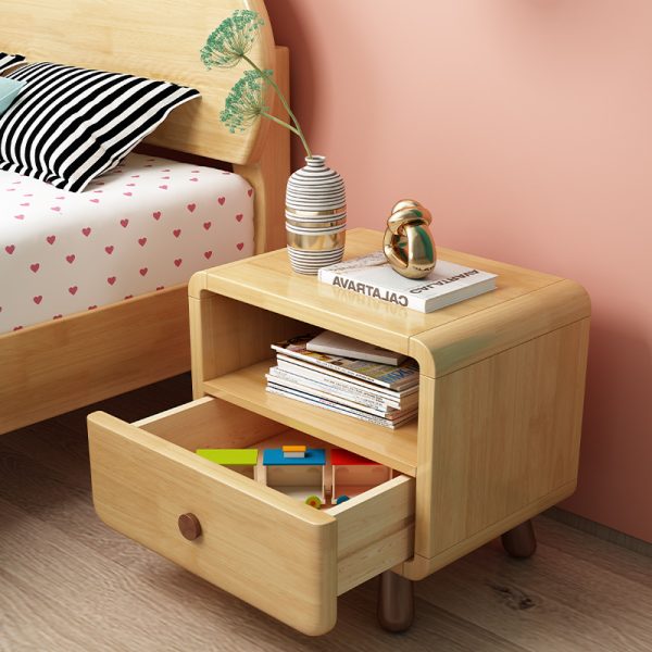 Solid Wood Children's Nightstand