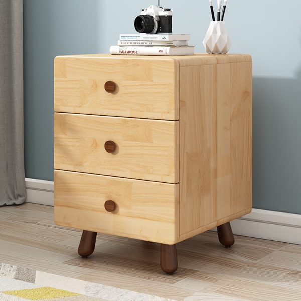 Solid Wood Nightstand