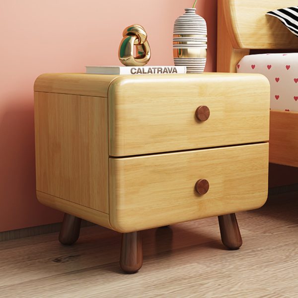 Solid Wood Nightstand