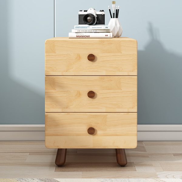 Solid Wood Nightstand