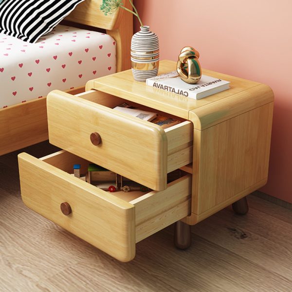 Solid Wood Nightstand