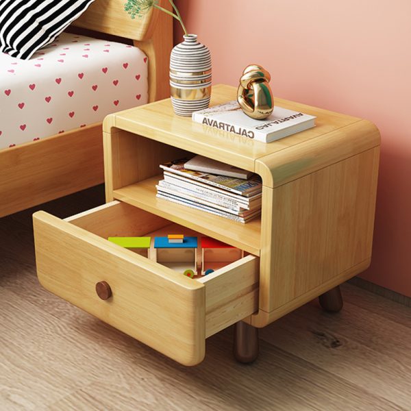 Solid Wood Nightstand