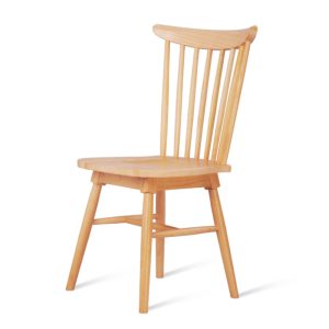 Modern Nordic Minimalist Solid Wood Dining Chairs 