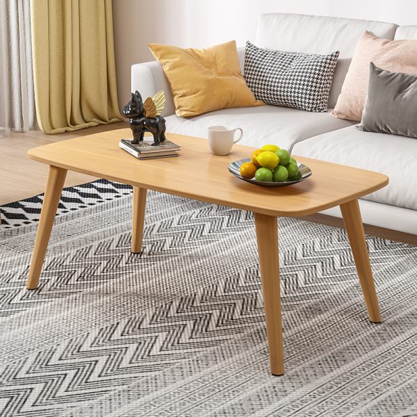 Modern Nordic Solid Wood Coffee Table