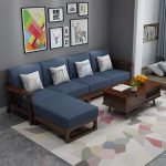 Modern Nordic Solid Wood Sofa - New Edition