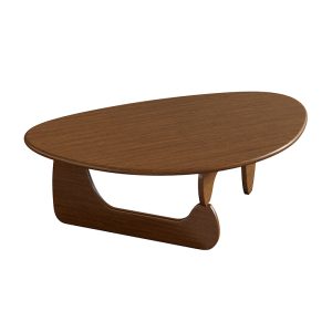 Modern Nordic Solid Wood Triangle Coffee Table