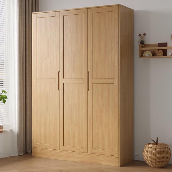 Modern Nordic Solid Wood Wardrobe