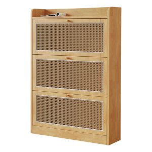 Solid Wood Shoe Cabinet