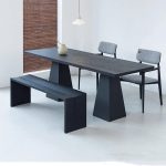 Modern Scandinavian Marble Dining Table & Chair Set for Wholesale