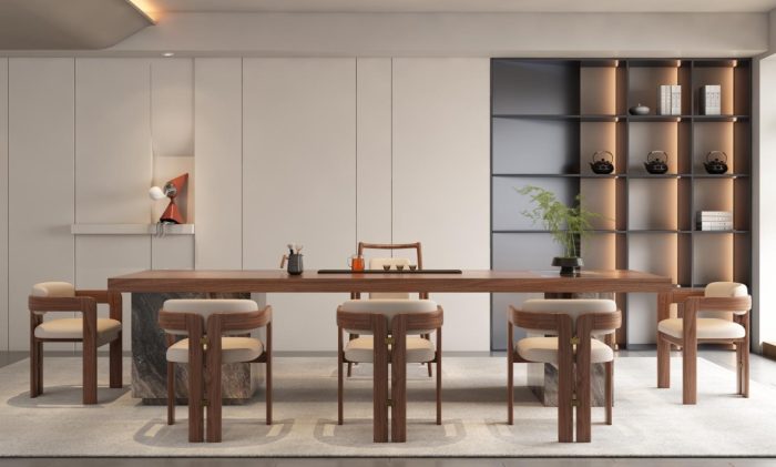 Solid wood coffee tables provide a touch of sophistication to any room.