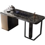 Experience modern luxury with sophisticated stone coffee tables.