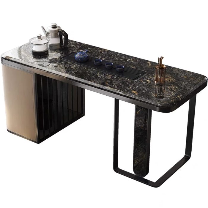 Experience modern luxury with sophisticated stone coffee tables.