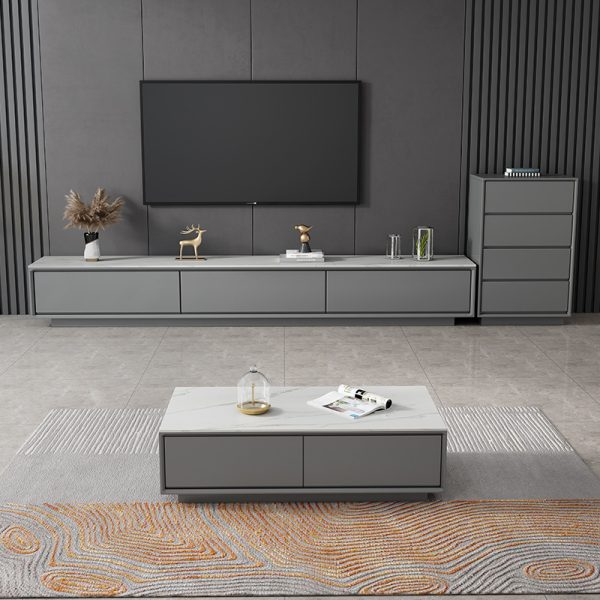 sintered stone TV stand