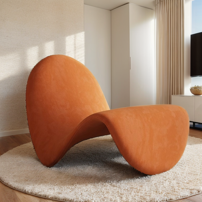Nordic Minimalist Lounge Chair