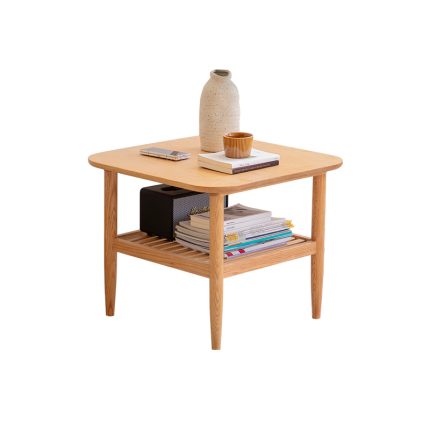 Nordic Minimalist Square Coffee Table for Stylish Living Spaces
