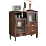 Nordic Solid Wood Multifunctional Storage Cabinet
