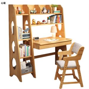 Eco-Friendly Children's Bookcase & Counter Unit 