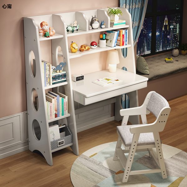 Eco-Friendly Children's Bookcase & Counter Unit 