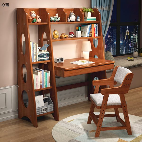 Eco-Friendly Children's Bookcase & Counter Unit 