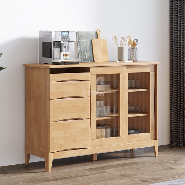 Nordic Style Solid Wood Sideboard