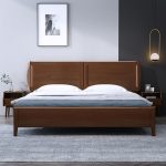 Nordic solid wood bed