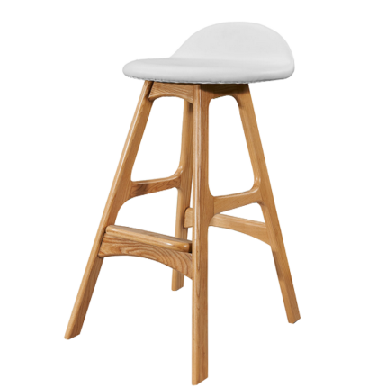 Solid Wood Frame Chairs with High-Density Foam Cushions for Wholesale-XBK-D09-2