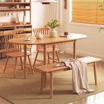 Premium Solid Ash Wood Dining Tables – Durable & Stylish