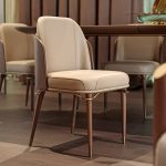 Versatile Wooden Frame Chairs with Soft Leather/Fabric Cushions for Wholesale-XBK-K05-2