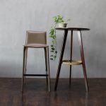 Comfortable Ash Wood Frame Chairs with High-Density Foam Cushions for Commercial Use-XBK-saddle chair