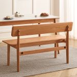 Raw Element Solid Wood Long Bench for Wholesale