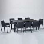 Elevate your outdoor dining experience with elegance and functionality.