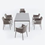 Elevate your outdoor dining experience with elegance and functionality.