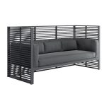 Relax in comfort with an elegant outdoor sofa