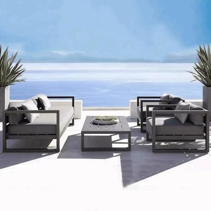 Elevate your outdoor space with a luxurious sofa.