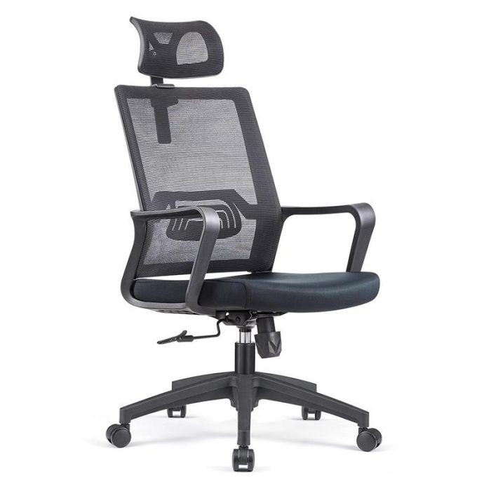 Premium Executive Mesh Guest Chair for High-End Business Environments