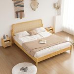 Premium Red Oak Solid Wood Bed