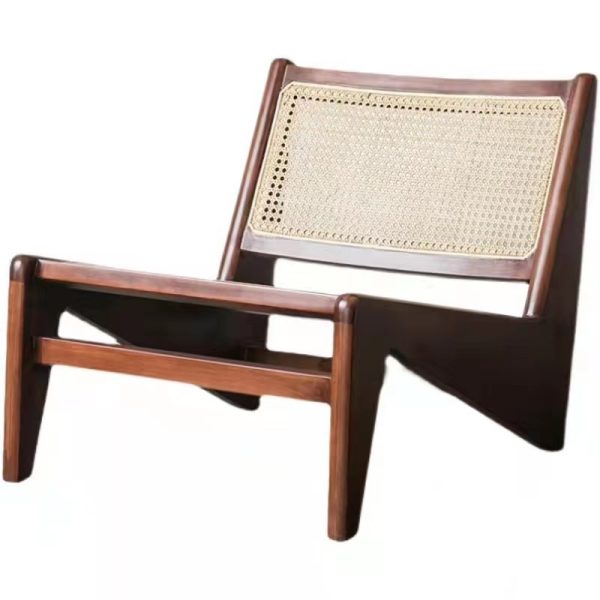 Comfortable & Stylish Wooden Kangaroo Chair – Single Seat, Ideal for Living Room & Office