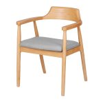 Kennedy Presidential Nordic Solid Wood Dining Chair for Wholesale