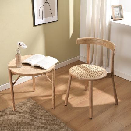 Wabi-Sabi Ash Wood Stools – Bulk OEM Orders for Furniture Importers