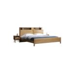 Scandi Minimalist Solid Wood Bed