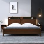 Scandi Minimalist Solid Wood Bed