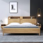 Scandi Minimalist Solid Wood Bed