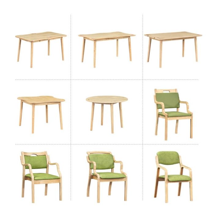 Scandinavian Solid Wood Chairs